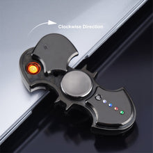 Load image into Gallery viewer, Batman Fidget Spinner USB Lighter