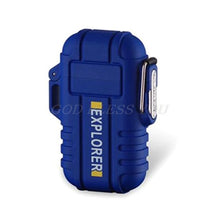 Load image into Gallery viewer, Waterproof Double Arc USB Lighter